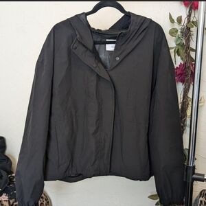 Black Women's Hooded Jacket
